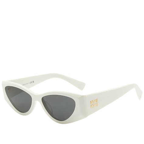 iggy azalea miu miu sunglasses white frames|Women's Eyewear & Sunglasses .